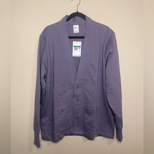 Nike Dri-FIT Standard Issue Men's Golf Cardigan Button Down